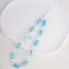 ins Sweet fairy style butterfly phone chain, versatile colorful beaded woven transparent phone lanyard, chain bag and pendant Application Scenario